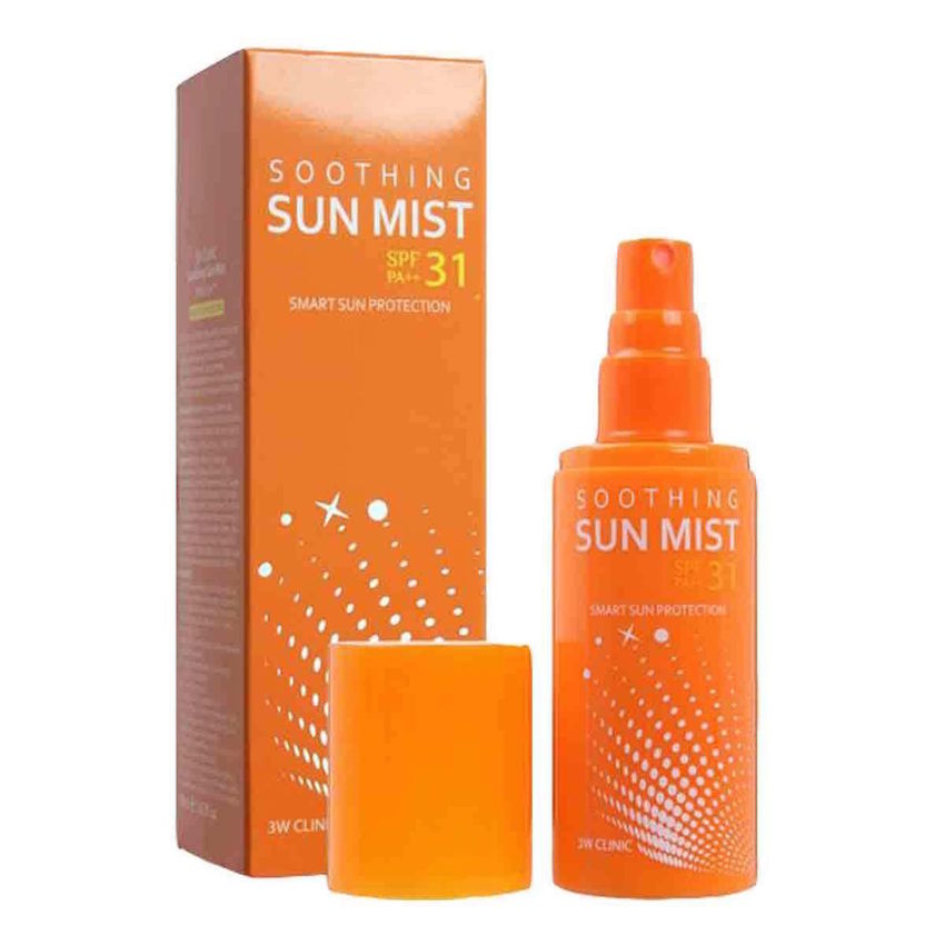 3W Clinic Xịt chống nắng Smoothing Sun Mist 100ml SPF31/PA+++