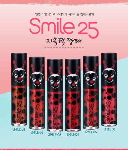 [Smile 25] Son kem lì Smile 25 Lip Manicure