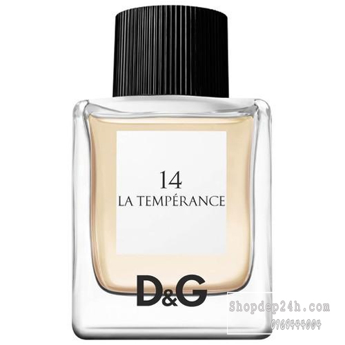 [Dolce & Gabbana] Nước hoa nữ Dolce & Gabbana 14 La Temperance Pour Femme 50ml