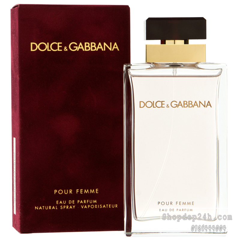 [Dolce & Gabbana] Nước hoa nữ Dolce & Gabbana Pour Femme 100ml